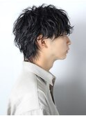 シャドーパーマショートウルフ