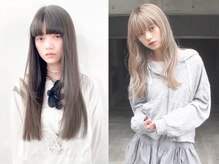 〈タルト〉ストレートもカールスタイルも髪の素材を大切にしているので、なりたいを叶える
