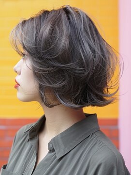 アルトリスト(Altruist Aging×HAIR&SPA) ☆イメチェンピンクベージュアンブレラカラー前髪クールショート