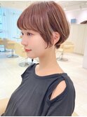 ショートボブ髪型20代30代40代50代前髪あり前髪無し面長丸顔
