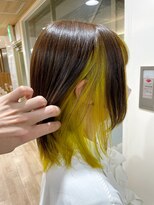 ループ(LOOP) レイヤーボブ/インナー/イエロー