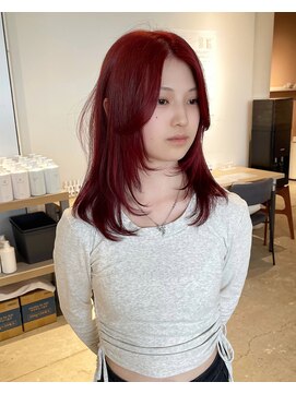ヘアーエスクールシーユー 枚方T-SITE店(hair S.COEUR×Cu) レイヤーカット/枚方美容室