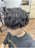 メンズマッシュ×ツイストスパイラルパーマ