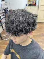 メルシー トータル ブランディング サロン(merci TOTAL BRANDING SALON)&nbsp;メンズマッシュ×ツイストスパイラルパーマ