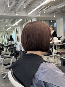 コレクティブワーク 表参道 渋谷(COLLECTIVE WORK) 丸みショート髪質改善ボブ縮毛矯正レイヤー20代30代40代[表参道]
