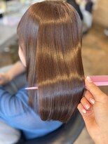 スティル ヘアアンドアイラッシュ(STILL hair&eyelash)&nbsp;《大イメチェン！髪質改善ストレート×明るめオリーブベージュ》