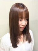 当日から巻けるダメージレス縮毛矯正