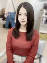 シエテ 津田沼(Siete)&nbsp;黒髪カタログ/クラゲヘアー/オリーブグレー/津田沼