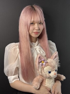 エゴ 池袋(EGO) ホワイトピンク エクステ ペールピンク ラベンダー