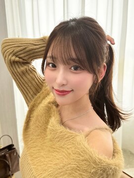 レイリー 原宿 表参道(Rayreee) 流し前髪×小顔フェイスレイヤー