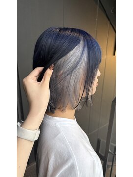 ディーン 栄店(DEAN) Navy×silver