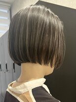 ジャップ(Jap)&nbsp;白髪ぼかしハイライト/ミニボブ