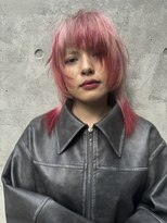 ワンズオゼ 渋谷(ONE's oze)&nbsp;ハイトーン/ダブルカラー/大人ガーリー/ダークアッシュ/似合わせ