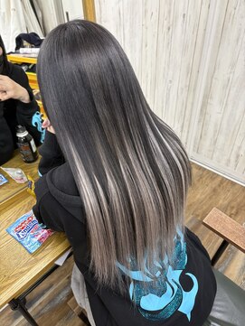 ヘアスタジオワン 藤沢店(HAIR STUDIO ONE) インナーグレー