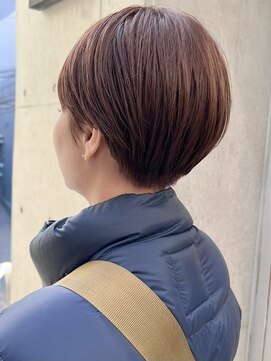 ニコ トウキョウ(nico TOKYO) 20代30代前髪なしショートハンサムショート丸みショートレイヤー