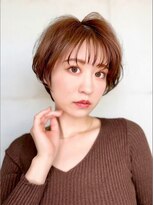 COVER HAIR ACADEMY 北浦和【カバーヘア アカデミー】北浦和西口店【4/6 OPEN(予定)】&nbsp;ふんわりショートボブ透明感ブラウンカラー小顔魅せナチュラルp