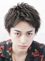 フィフス(fifth)&nbsp;原宿フェザーショートメンズカットシースルーマッシュ20代