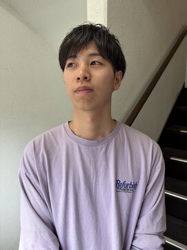 バトン(BATON) ナチュラルマッシュ　メンズ　カット