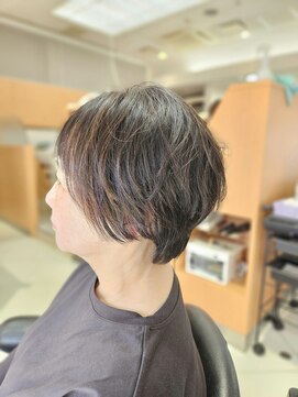 ネクサス NEXUS ボリュームのお悩み速攻解決◎大人ショートふんわりパーマ