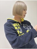 ミルクティーベージュ/ブロンド/ハイトーンカラー