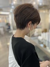 アレックスウェアハウス(alex warehouse)&nbsp;【オーガニックカラー】大人ショート×耳かけショート