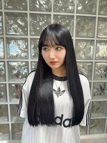 ヴェルリ(verli.) 地毛風ブラックカラー