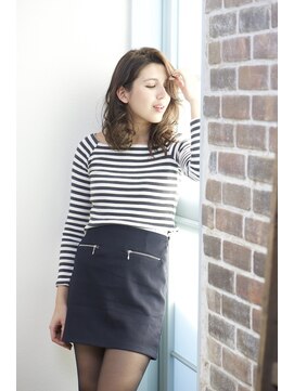 カリン 元住吉店(carin) 【carin元住吉】大人かわいい アッシュベージュロブ