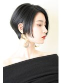 黒髪大人キレイなショートボブ２【RENJISHIKICHIJOJI】
