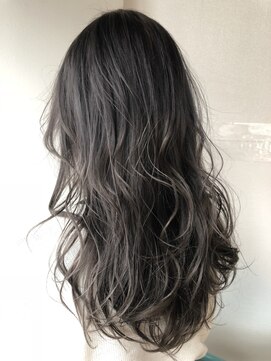 エース (ACE) ACE ゆるふわパーマ×アッシュグレー