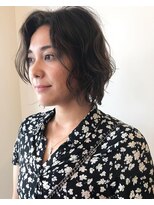 クラップヘアー ランドマーク(CLAPHAIR LANDMARK) 外はねミックスパーマ