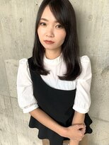 フォルテ 城北店&nbsp;鎖骨レングスの定番☆ナチュラルワンカールヘア