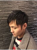 ツーブロックショートスタイル