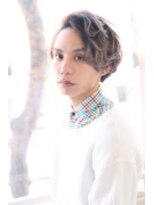 美容室リーフ 豊田店(LeaF)&nbsp;グレージュハイトーンマッシュでおしゃれ・個性的ボブスタイル