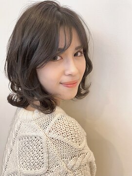 ヘアサロン トラヴィス(hair salon Travis) 大人可愛い◎韓国風シースルーバング×くびれヘア