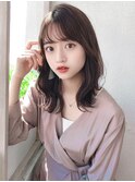 大人可愛い外ハネミディ|レイヤーで軽やか小顔ヘア★