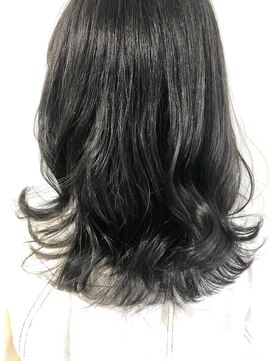 エル ヘアサロン なんば店(eL) eL☆HIROSHI ゆるふわボブ ナチュラル アッシュ オッジオット