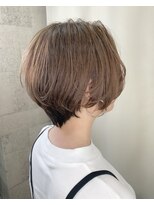 クオート(quoit)&nbsp;GUEST　SNAP】前下がり丸みショート　【クオート　高原】