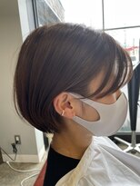 ルーア カインドサロン(Ruua kind salon)&nbsp;耳掛けでスッキリ☆ミニボブ！