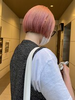 ヌープヘアーアイス(NUUP.hair ici)&nbsp;mini bob × pail pink