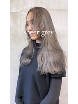 ソルトウォーター(SALT WATER) シアーグレー× ニュアンスロング