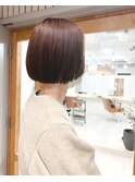 前上がりボブ