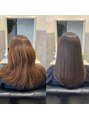 フェルクス(Felux) 透明感のある髪色も髪質改善カラーエステなら叶います。