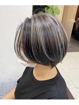 ノット 成田公津の杜(Knot) バレイヤージュ×ハンサムショート