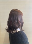 ピンクブラウンカラー