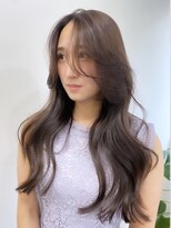 ピープスアンドスー 表参道 渋谷(Peeps&Suu.) 大人可愛いヨシンモリ/流し前髪/レイヤーカット20代30代40代韓国