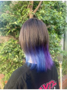 ポイントファイブバイソレイユ 藤沢店(.5 by SOLEIL) 【ブリーチカラー】【ツートンカラー】