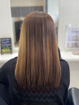 バンビ 大矢野店( Bambi) さら艶ストレート