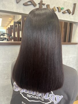 ナチュラル 青森新町店(Natural) 縮毛矯正ケアルーガ