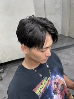 クロー(CROW)&nbsp;刈り上げ×ショートセンターパート