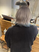 アンドライフ 市原店(AND LIFE)&nbsp;ホワイトベージュ／ベース／毛先テールカラー